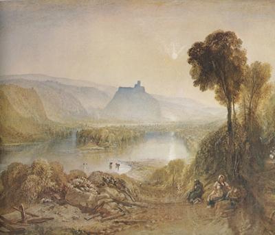 Joseph Mallord William Turner Prudhoe Castle,Northumberland (mk31) Spain oil painting art